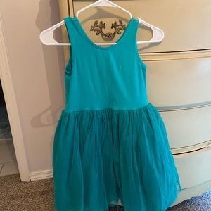 Hanna Anderson cotton/tulle playdress size 8